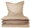 Schiesser Bettwäscheset Doubleface - Renforcé - 2-teilig - 155 x 220 cm - Sand