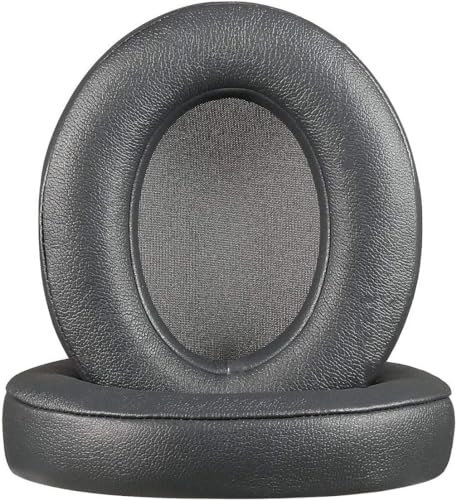 MinHutYa Studio 3 Replacement Earpads Ear Pad Cushion Cover Compatible with Beats by Dr.Dre Studio 2.0 B0500 B0501 Wired/Wireless & Studio 3.0 Over-Ear Headphones (Crystal Blue) (Titanium Grey)