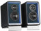 EDIFIER QR65 Aktive Design-Monitorlautsprecher (70 Watt) mit RGB-Lichteffekten, 3X USB TurboGaN-Schnellladeports und Subwoofer-Ausgang, schwarz
