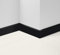 Parador SL 18 Dekor-Sockelleiste Uni Schwarz D002 - Länge 2.20m