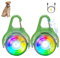 Kikuo LED Blinklicht Schulranzen Sicherheitslicht, Sicherheit Licht Set für Kinder, Led Sicherheitslicht USB Aufladbar Leuchtanhänger für Kinder Wandern Laufen Joggen Haustier Rucksack(2Stück)