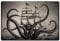 SUPERDANT Metallschild Oktopus Segelboot Blechschild Oktopus Dnder Das Segelboot Vintage Schild Deko Kunstschild Retro Blechschild Für Bars Spielzimmer Männerhöhle Wanddekoration Plakettenschild