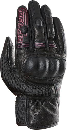Furygan TD AIR Lady Motorradhandschuhe für Frauen - Eleganz, CE-Schutz, Atmungsaktivität, Passform, Style - Eleganz und Leistung - Touchscreen