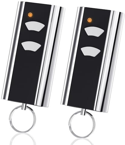 pepape 2 pièces Télécommande de Garage pour Normstahl Entrematic RCU 433-2, RCU 433-4, EA433 2KM, Compatible avec Crawford Normstahl 433.92 Code tournant Télécommande de Porte de Garage