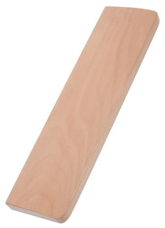 NUOBESTY Wooden Keyboard Wrist Rest Ergonomische Handgelenkauflage Buchenholz Für Mechanische Gaming-tastaturen Rutschfester Handballenpolster Für Büro Und