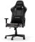DXRacer Prince L Schwarz PVC Leder das Orginal Gaming Stuhl, Schreibtischstuhl, Bürostuhle, Office Chair, Drehstuhl für PC Gamer