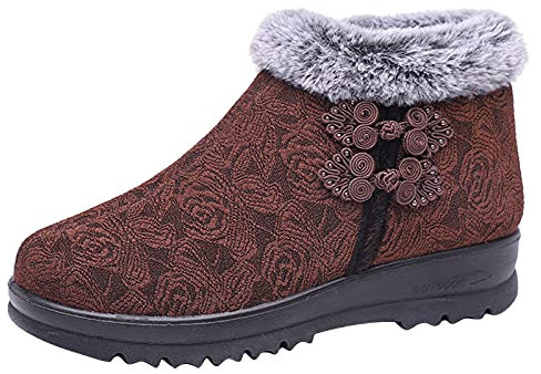 TYUIOP Schwarze Boots Damen Schuhe Damen Sneaker Gummistiefeletten Damen schnürstiefeletten Damen Stiefeletten Damen schwarz Damen Gummistiefel Dirndl Schuhe Damen flach Rose Schuhe zum