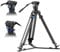 SIRUI SQ75A+S5 Treppiede Video con Testa Fluida Idraulica, 70,1/178cm Treppiede in Lega di Alluminio Rapid-System per Telecamera, Smorzamento Continuo, Doppia Modalità Piastra QR, Max. 8 kg/17,6 lbs