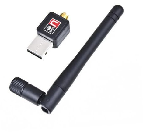 DIYEAH 150mbps Usb Wireless Usb Adapter Wifi Dongle Mini Network Card Cd for Pc Laptop Black Wireless Network Receiver