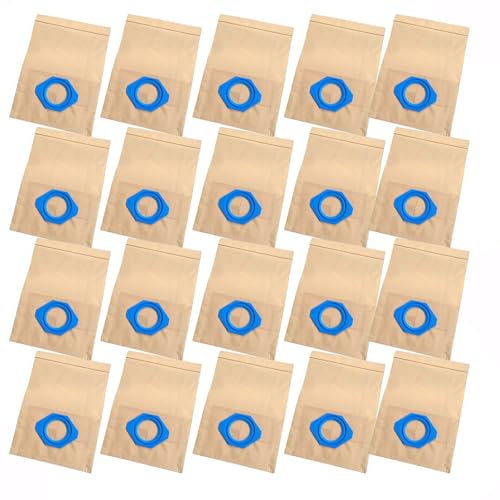 Lot De 20 Sacs D'aspirateur Compatibles Cleanfairy, Compatibles Avec Nilfisk, GM80 G90 GA70 GM90 GS80 GS81 820 950