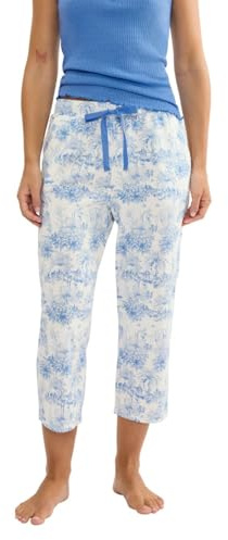 Triumph Women's Mix & Match 7/8 Trousers 02 Pants, Blue-Light Combination, 50