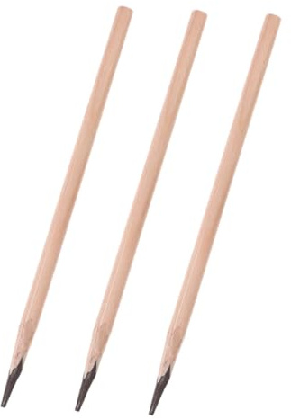 Augenbrauenstift -pack, Wasserfest, Feine Spitze, Kaffee | Langanhaltend und Präzise Anwendung, für Frauen, Holzmaterial, 3 Stück, Natürliches Ergebnis