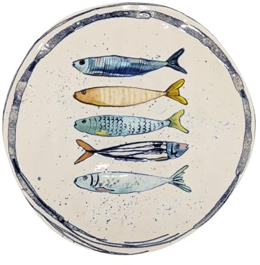 La Mediterránea Dessertteller, 20 cm, 6-teilig