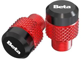 CNC Rückspiegelschraube Für Beta Evo 250 300 80 Junior Senior RR 125 200 350 390 430 450 480 2T SM 4T LC 50 Enduro Motorrad Rückspiegel Stecker(Red)