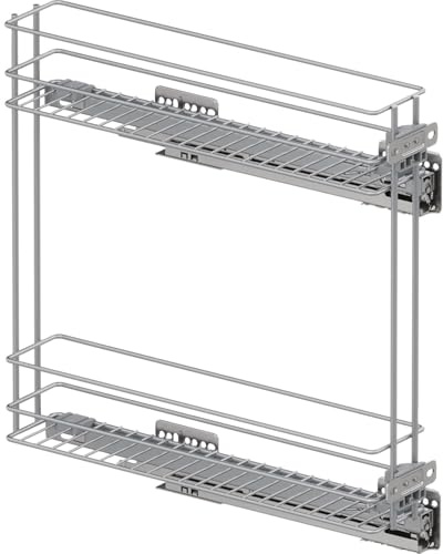 VS SUB Rack Unterschrankauszug Classic KB 150 mm Silber