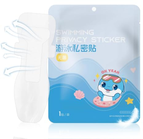 Swimming Private Stickers - Skin-Friendly Private Area Protection | Portector Portable Waterproof Pad for Outings Women Watersports Health Beach Girls Bathing Pool