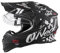 O'NEAL | Motorradhelm | Enduro Adventure Street | Ventilationsöffnungen für maximalen Luftstrom & Kühlung, integrierte Sonnenblende | Sierra Helmet Torment | Erwachsene | Schwarz Weiß | Größe XS