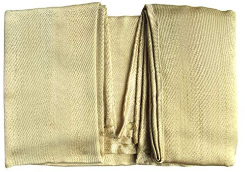 Tonyko Couverture de Protection en Fibre de Verre Robuste, Couverture de Survie d'urgence, Couverture de Soudure et Couverture de feu avec différentes Tailles(1.2 * 1.2m)