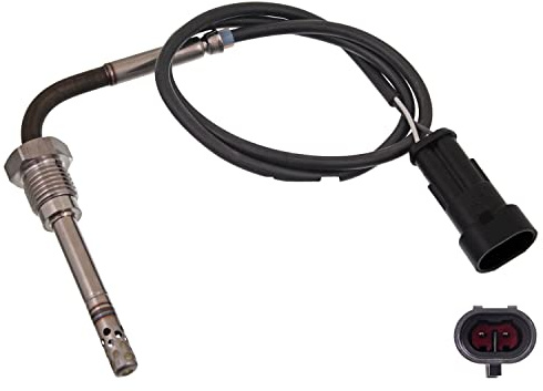 febi bilstein 49604 Abgastemperatursensor , 1 Stück | Kompatibel mit: IVECO DAILY III Bus, DAILY III Kasten, DAILY III Pritsche/Fahrgestell, DAILY IV Kasten