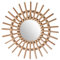 Atmosphera - Spiegel Soleil - Rattan - D30 cm - Beige