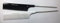 niavida Nadelstielkamm feststehende Nadel gleichmäßige Zahnung ca. 21 cm weiss Nadel-Stielkamm