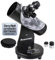 Celestron 22016 Firstscope Robert Reeves Signature Edition 76mm Tabletop Dobsonian Telescope, Includes 20mm and 4mm Eyepieces, f/3.95 Focal Ratio - Black
