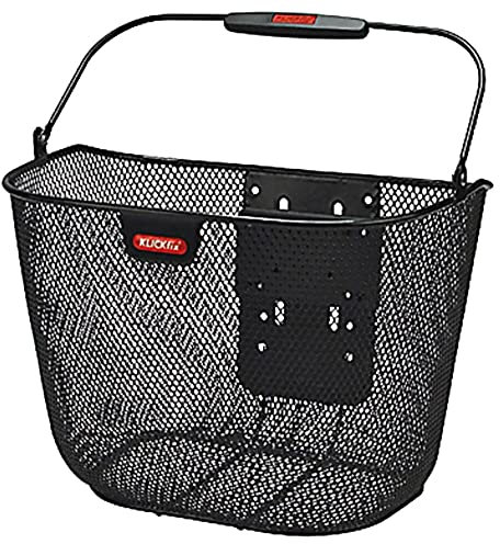 KlickFix Uni Plus Vorderradkorb, Ausführung:Schwarz