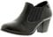 Comfort Plus Slip-On Lucia Leather Womens Court Shoes - Black. Comfortable Womens Boots with Mid Heel. Ankle Boot Ladies Leather Wide Fit Shoes for Women Black 6 UK