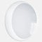 LEDBRITE LED Ceiling & Wall Light 2D Bulkhead 18 Watt Round IP65 CCT Switchable Colour Output 3000K 4000K 6400K White Microwave Sensor + Emergency Weatherproof