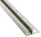 LED Aluprofil T77 silber 12mm Fliesenprofil + Abdeckung Abschlussleiste Bordüre Fliesen für LED-Streifen-Strip 2m klar