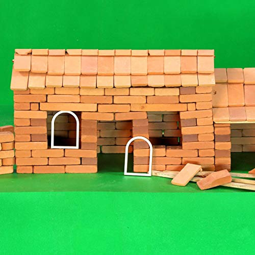 Holz Fenster halbrund - 3-12cm Basteln Modellbau, Größe:40 x 28mm, Fenster:Modell 1