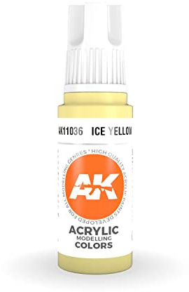 AK Interactive 3rd Gen Acrylic Ice Yellow 17ml