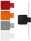 VOCIBO® Stiftschlaufe Selbstklebend, 5 Stück Farbe Stiftschlaufe, Pen Holder für Tagebuch, Pencil Halter Hülle, und Mehr Selbstklebend PU Leder Stiftschlaufe mit Gummiband Eingabestift Klappe Zubehör