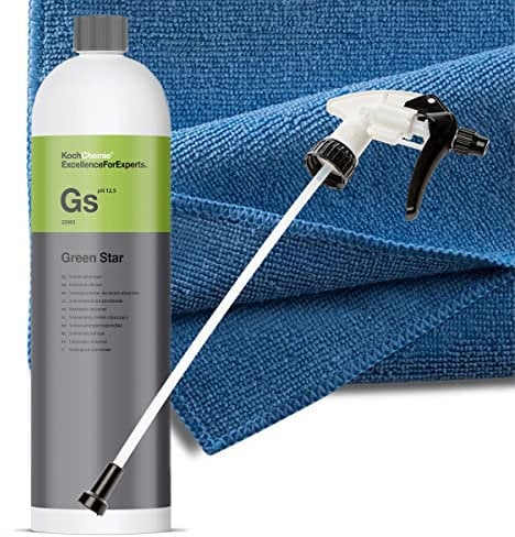 Koch Chemie Green Star Gs 1000 ml + Mikrofasertuch + Sprühkopf Star