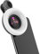 Exception Cell Phone Lens with Beauty LED Flash Light, 15X Macro Lens, 3 Adjustable Brightness Fill Light for iPhone Samsung Cell Phone,B