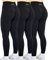 AUROLA Workout-Leggings für Damen, Mädchen, Nahtlose Scrunch-Tights, Bauchkontrolle, für Fitnessstudio, Sport, Hose für aktives Yoga, S