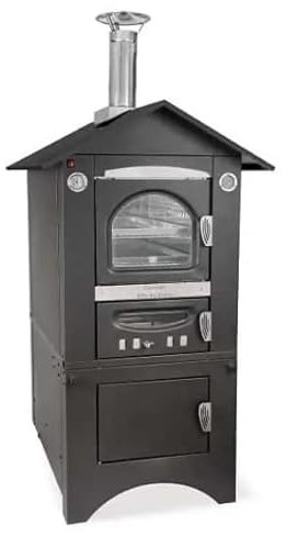 Forno A Legna A Cottura Indiretta Da Esterno 45x80 Smart In Acciaio Clementi