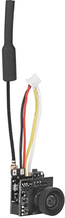 Mikro-FPV-Kamera, schwarzes Rennband. Einfach zu installierende 40-Kanal-FPV-AIO-Kamera für Rennwagen