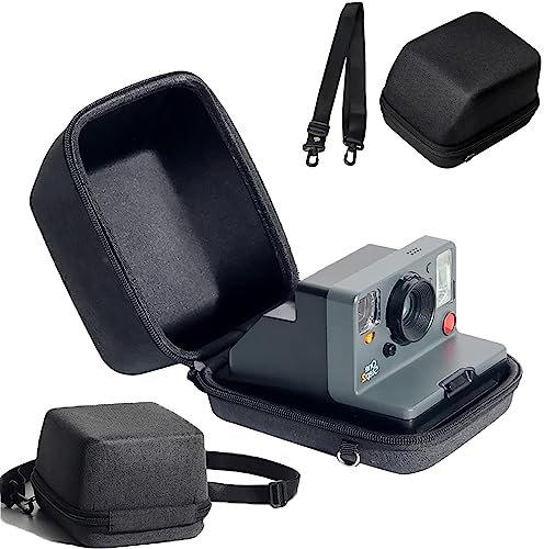 Miimall Kompatibel mit Polaroid OneStep 2 Kameratasche Hülle, Premium Eva Leicht Kameratasche [Verstellbarer Schultergurt] Kratzfest Stoßfest Schutzhülle Kameratasche für Polaroid OneStep/OneStep+
