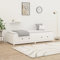 LAPOOH Tagesbett Weiß 90x190 cm Massivholz Kiefer, Schlafsofa, Daybed, Bettsofa, Sofa Bed, Sofabett, Schlafcouch, Jugendbett, Bettgestell, Bettcouch - 821595
