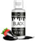 Fettlösliche Lebensmittelfarbe - 60ml Ölbasis Lebensmittelfarben für Schokolade, Süssigkeit, Kuchen, Backen, Macaron - Konzentrierte Food Coloring für Tortendeko, Buttercream, Fondant (Schwarz)