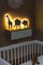 Marco Paul Set mit drei Tier-Elefanten-, Nashorn- und Giraffen-Nachtlichtern, Wandmontage, LED-Lampe, Lichter für Schlafzimmer, Kinderzimmer, Dekoration, batteriebetriebenes Nachtlicht für Kinder