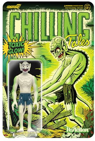 Super7 Pre-Code Horror Chilling Tales Graveyard Ghoul (Glow in The Dark) - 3.75 Pre-Code Horror Action Figure