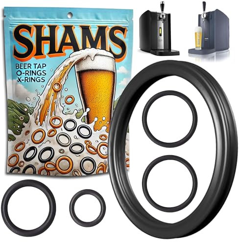 SHAMS KIT 5 Joints D'ÉTANCHÉITÉ Remplacement PERFECTDRAFT HD3720 HD3620 HD3610 HD3600 | Compatible Bec VERSEUR Robinet DE Pression TIREUSE A BIÈRE