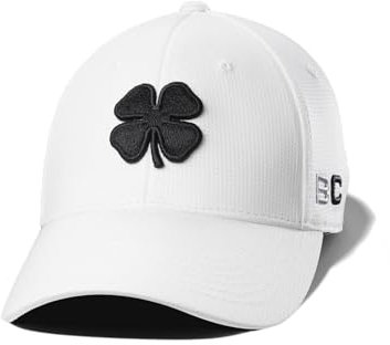 Black Clover Unisex Iron X Fitted Cap Golfmütze, Iron X Snow (Weiß/Schwarz), L-XL