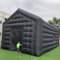 Generic Großes Schwarzes Aufblasbares Würfel-Hochzeitszelt, Quadratischer Pavillon, Veranstaltungsraum, Tragbares Nachtclubzelt, Partypavillon für Hinterhof-/Outdoor-Events