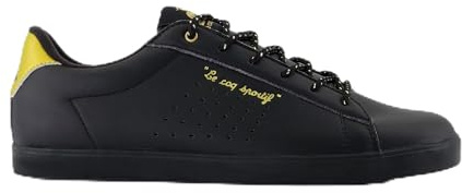 Le Coq Sportif - Lucie - Baskets Basses Femme Cuir Textile Caoutchouc Semelle Adhérente pour Usage Urbain Confort Quotidien Design Contemporain -