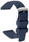Uhrenarmbänder Kautschuk Uhrenarmband 20mm 22mm FKM Hochwertig Flexibel Fluorkautschuk Armband Herren Uhr Sportuhr Kompatibel Uhrenarmband Silikon Weiches Elastisch Uhrenarmband (20mm, Marineblau)