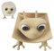 Porte-papier toilette grenouille - Distributeur de papier toilette amusant - Organisateur de rangement de salle de bain mignon - Support de toilette décoratif en forme de grenouille - Accessoires de