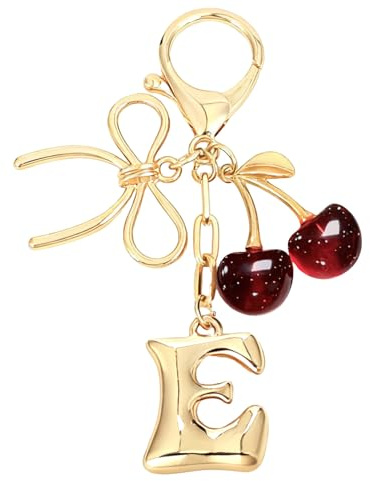 Snylcce Bubble Initial Schlüsselanhänger für Damen